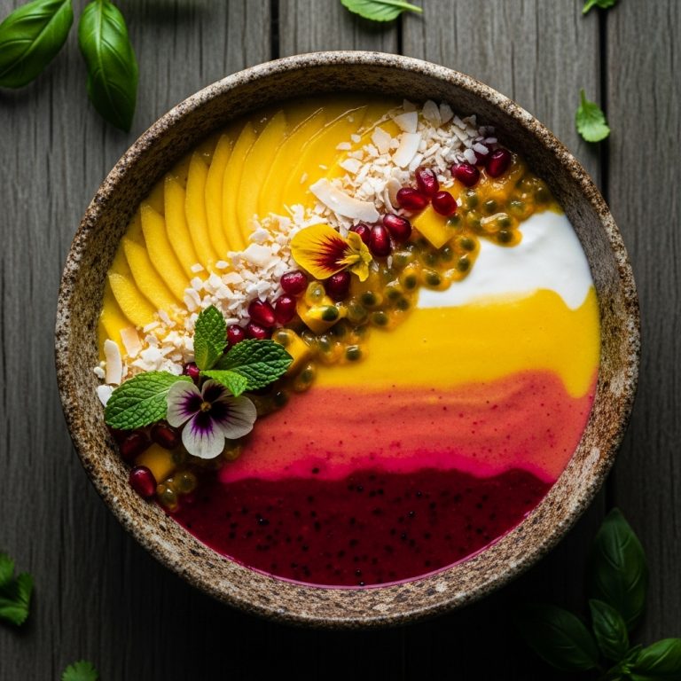 Thai Sunrise Smoothie Bowl