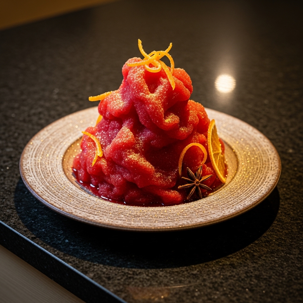 The Enchanted Spanish Slush – A Celestial Frozen Treat