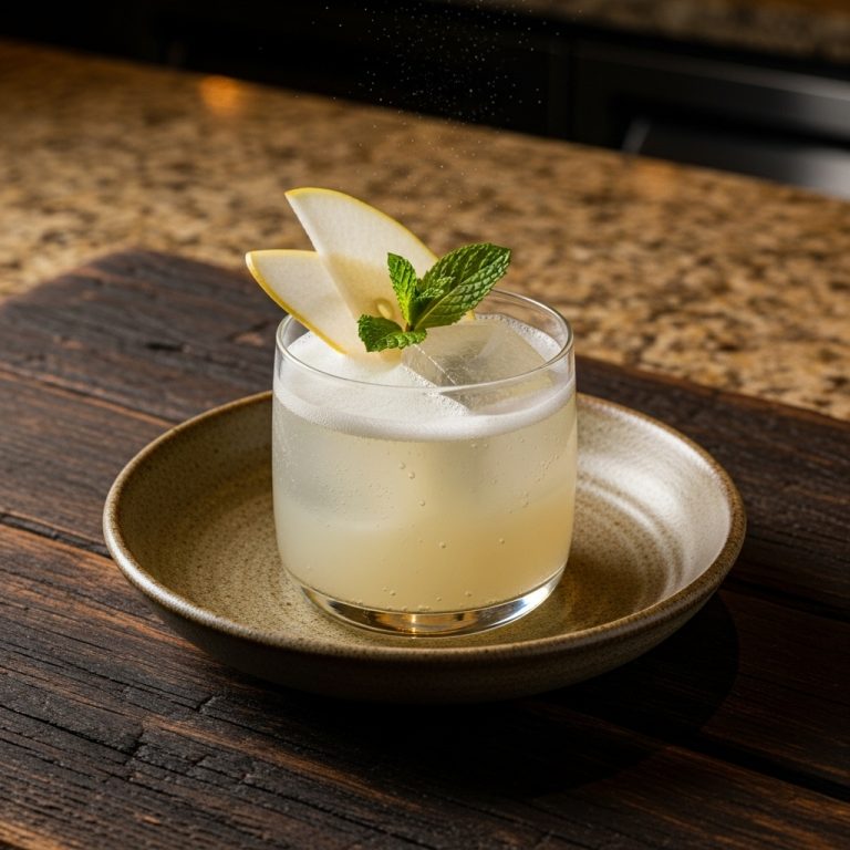 The Moonlit Sake Mocktail