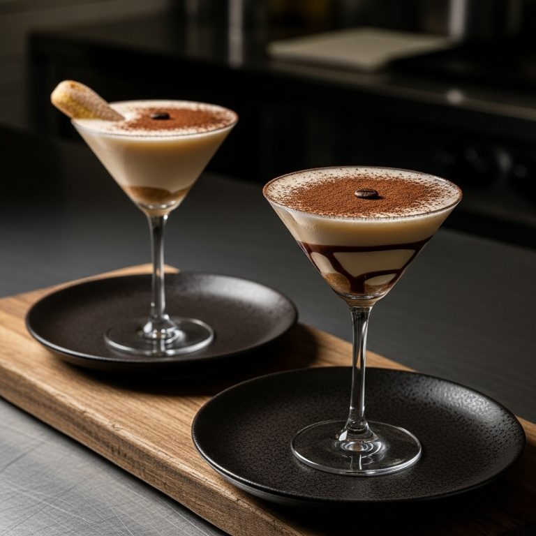 Tiramisu Martinis for Two