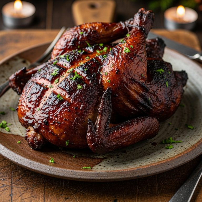 Triple-Smoked BBQ Chicken Thunderbolt