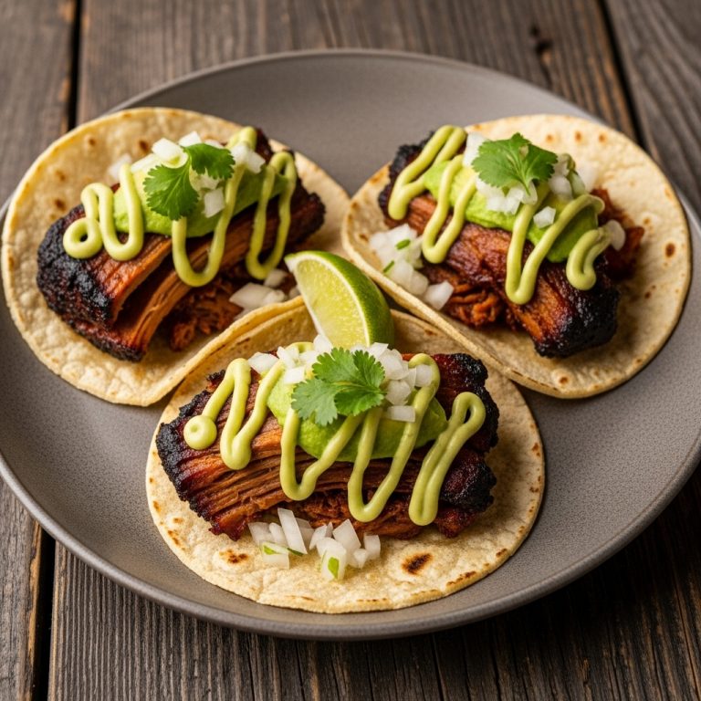 Triple-Smoked Carnitas Tacos