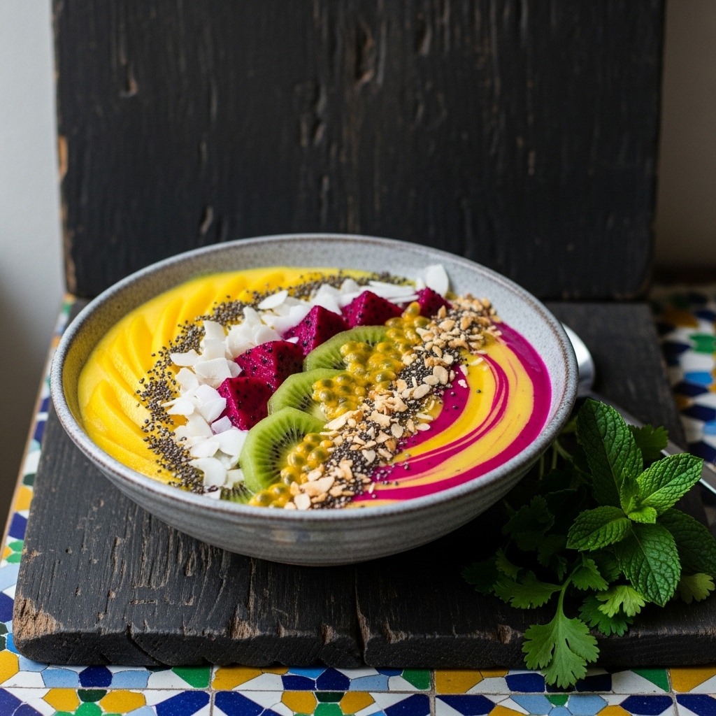 Tropical Awakening Smoothie Bowl