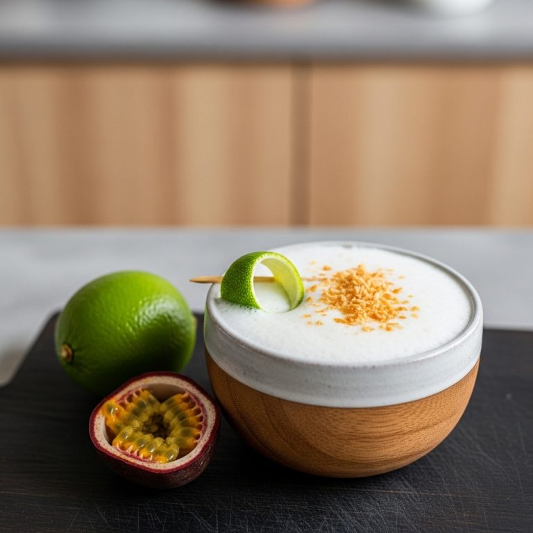 Tropical Bliss: A Vegan Thai Coconut Mocktail