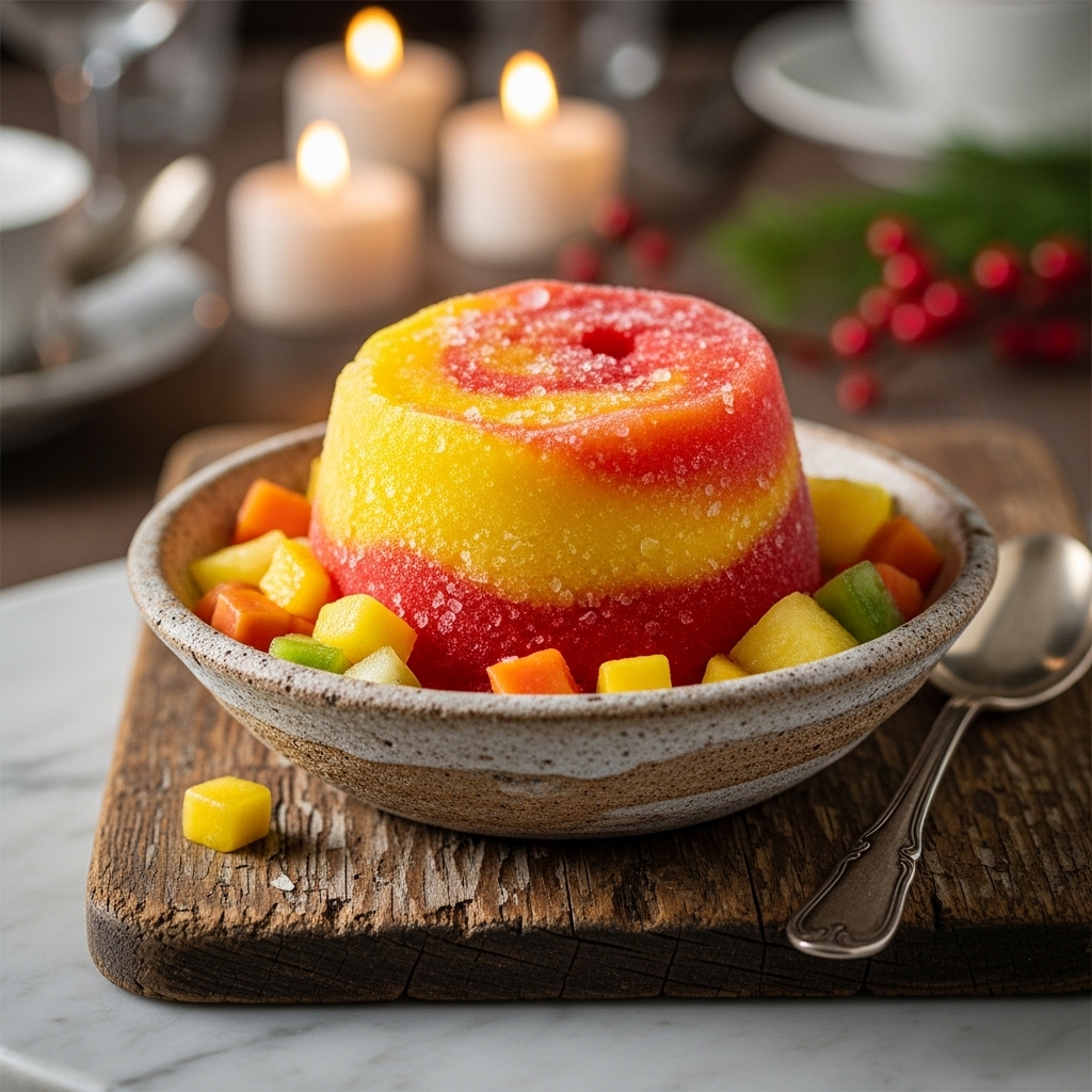 Tropical Bliss: Caribbean Frozen Treat