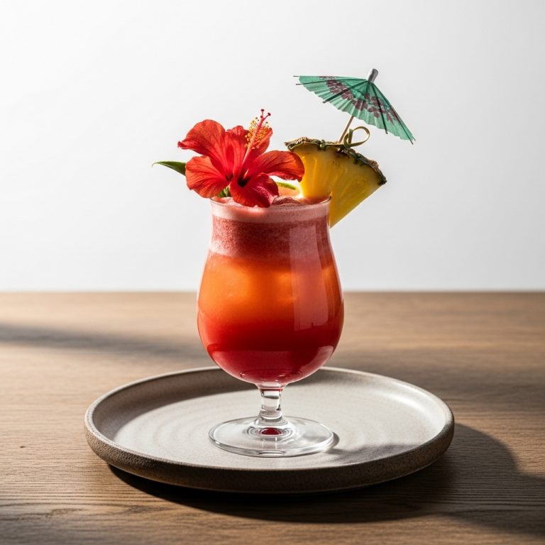 Tropical Bliss Hawaiian Mocktail