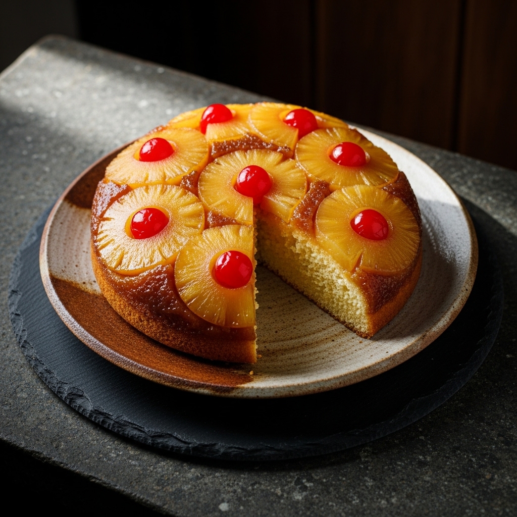 Tropical Bliss Pineapple Upside-Down Cake