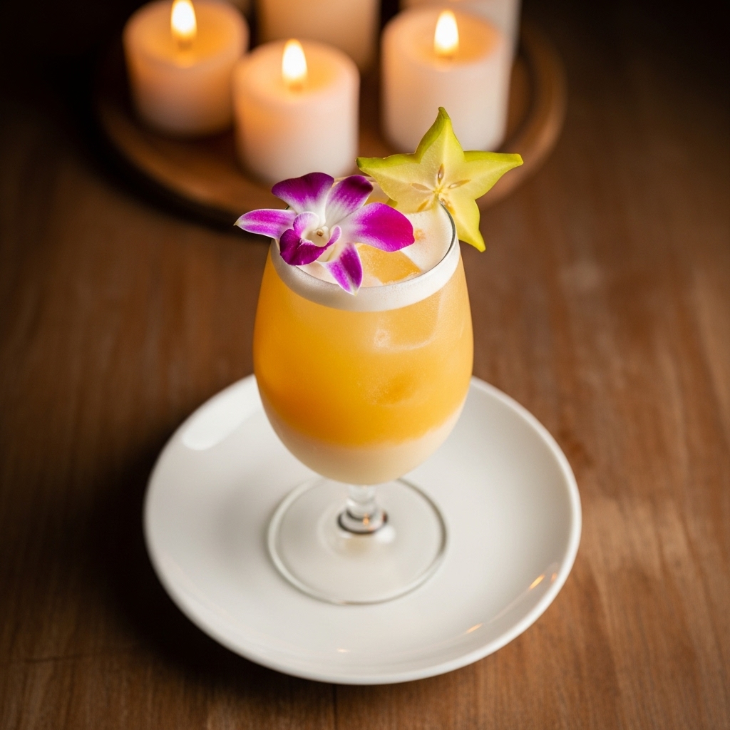Tropical Dreamsicle Mocktail