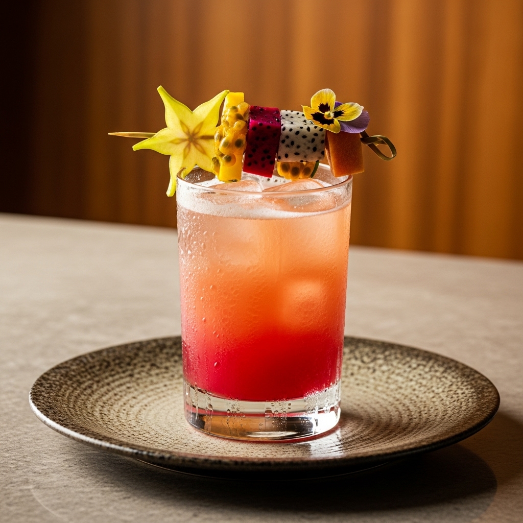 Tropical Fusion Mocktail