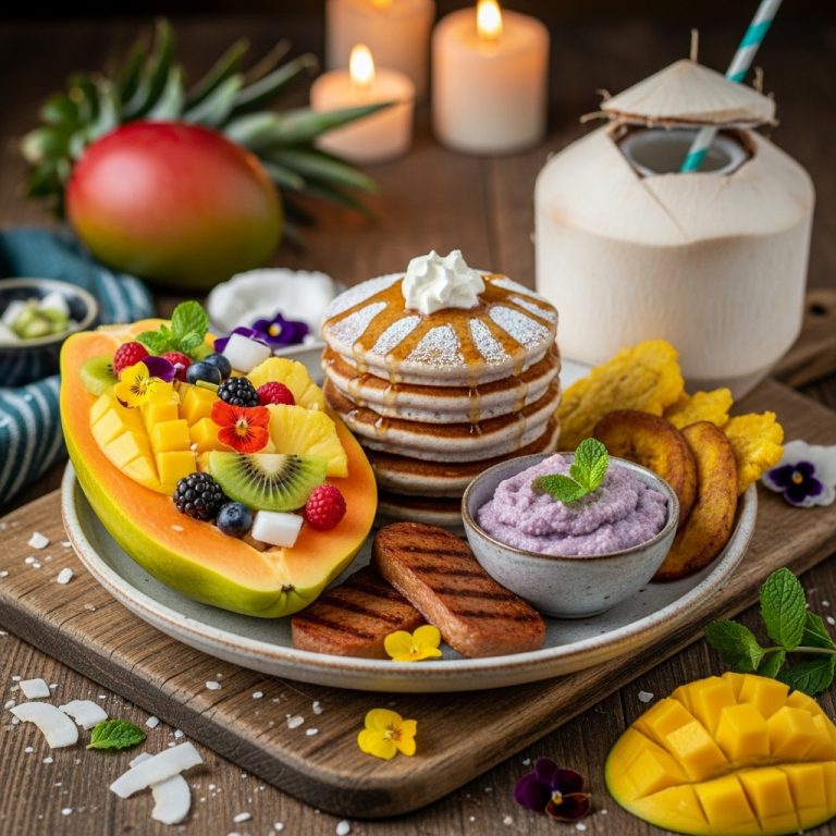 Tropical Gluten-Free Paradise: A Scrumptious Polynesian Breakfast Feast