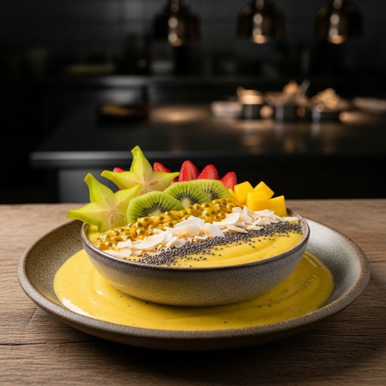 Tropical Hawaiian Smoothie – A Low-Carb Energy Boost