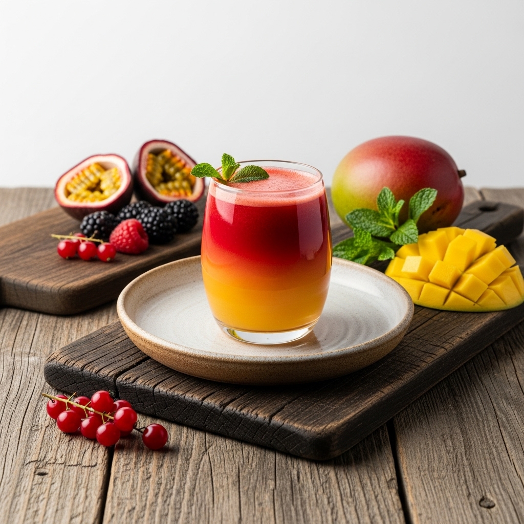 Tropical Hawaiian Sunrise Juice