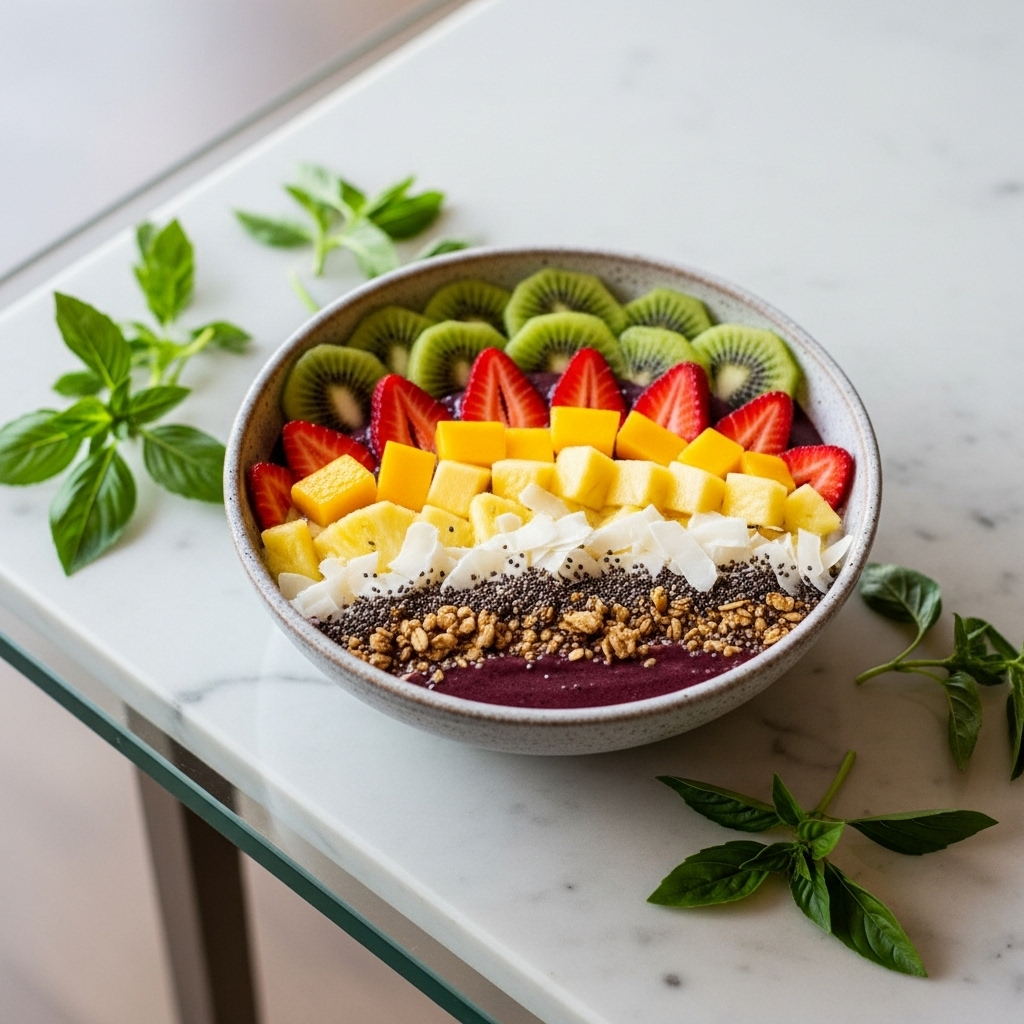 Tropical Hawaiian Sunrise Protein Bowl