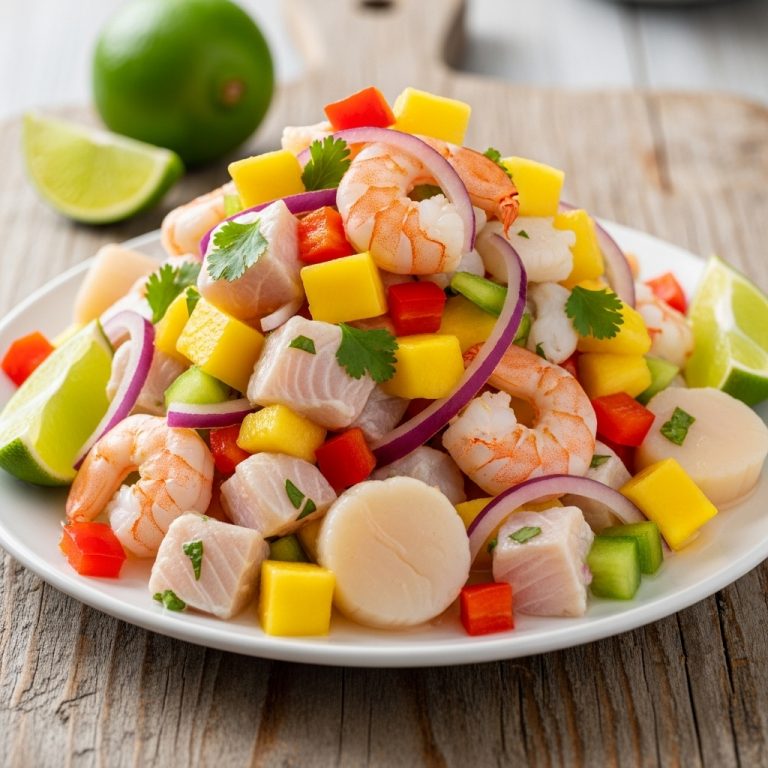 Tropical Island Ceviche – A Caribbean Snack Gluten-Free Delight