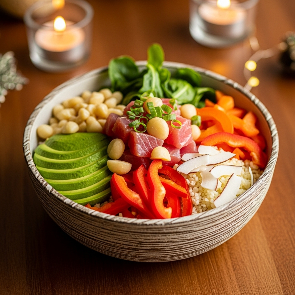 Tropical Keto Hawaiian Bowl