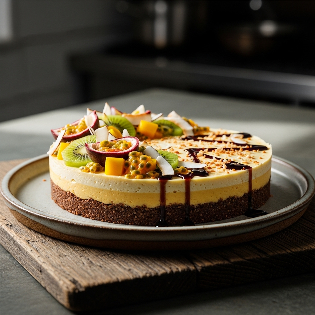 Tropical Keto Hula Pie