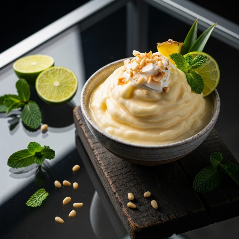 Tropical Keto Pina Colada Smoothie