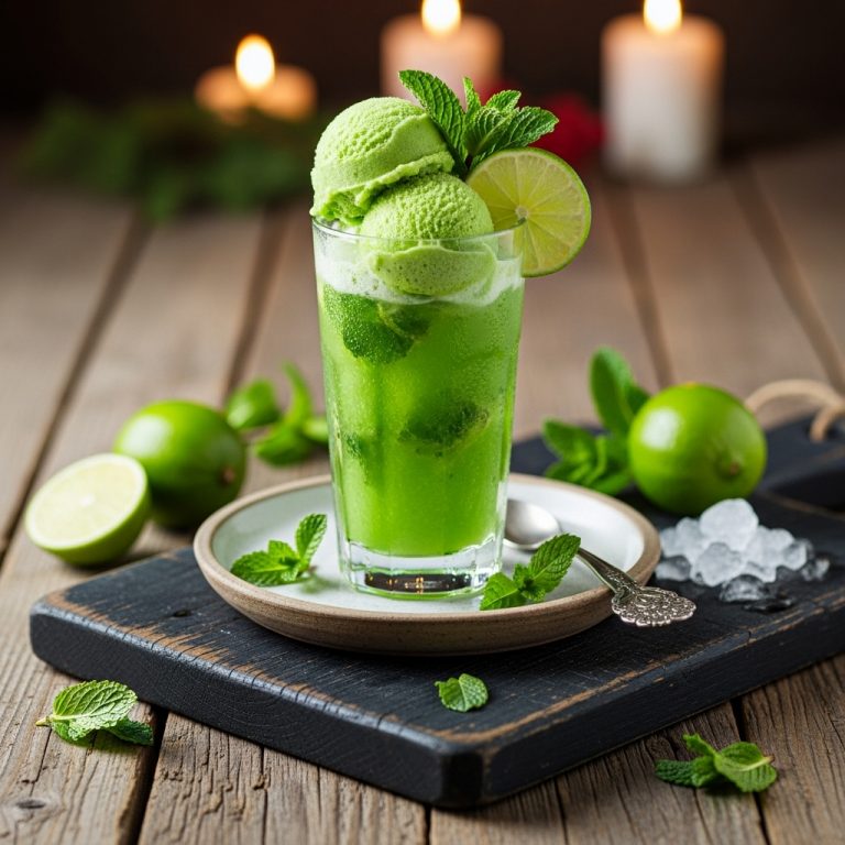Tropical Paradise Mojito Float