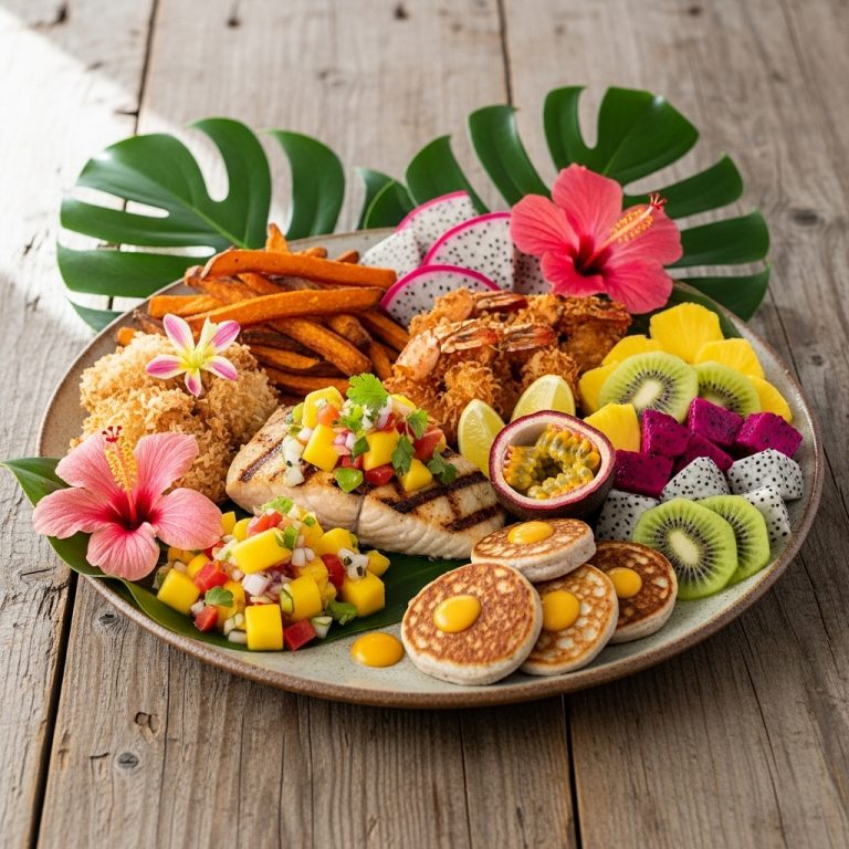 Tropical Polynesian Gluten-Free Brunch Feast
