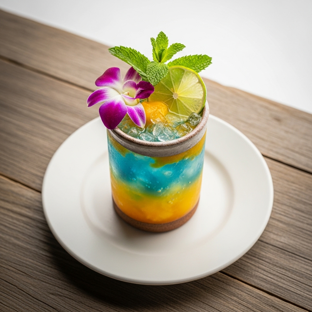 Tropical Serenity Thai Mocktail