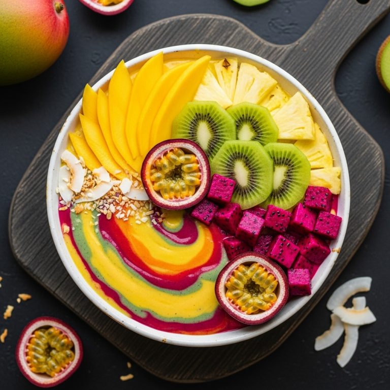 Tropical Sunrise Hawaiian Bowl