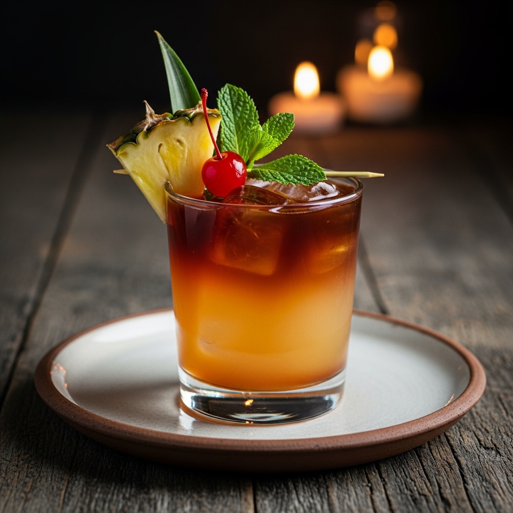 Tropical Sunset Mai Tai