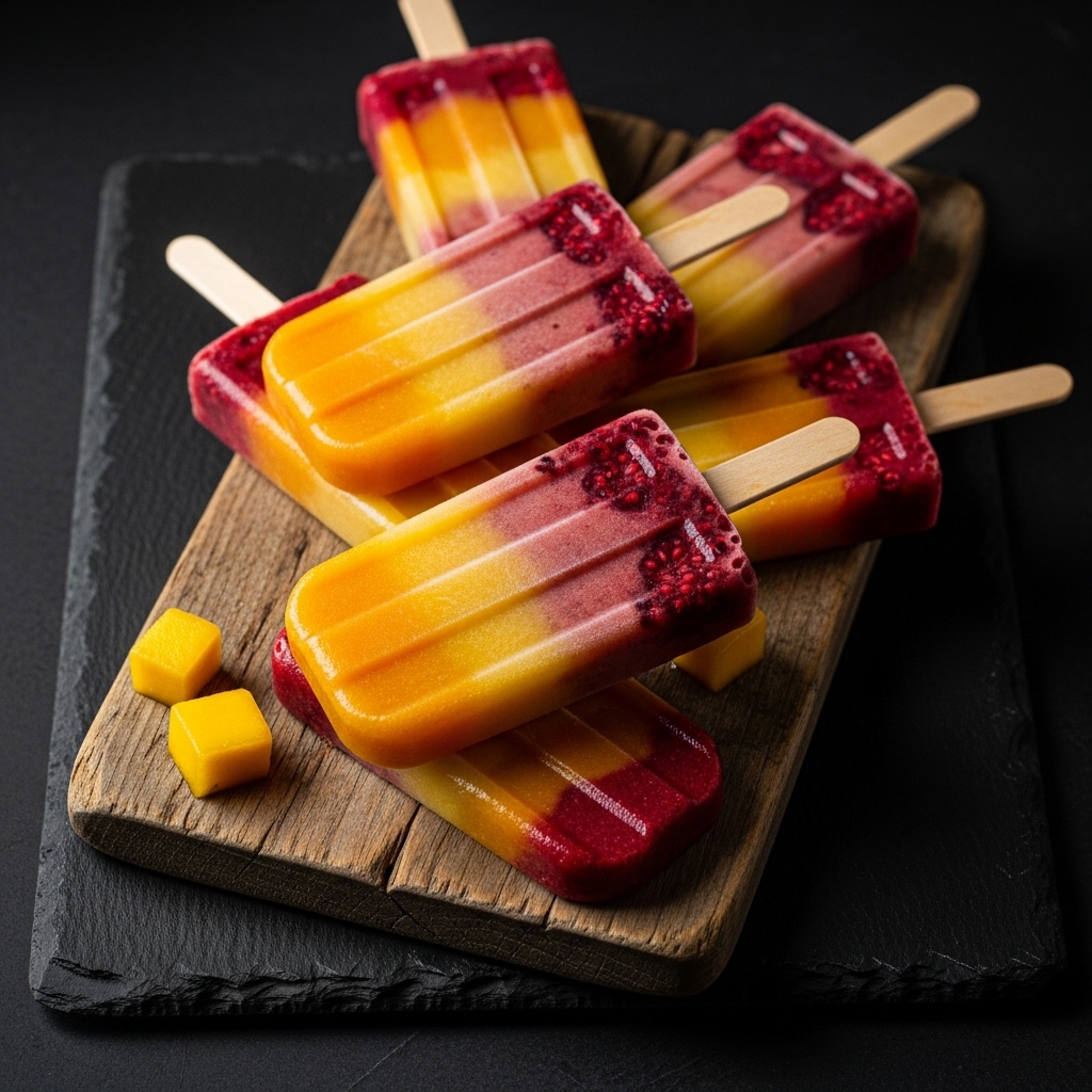 Tropical Sunset Paleo Popsicles – A Delightful Hawaiian Frozen Treat
