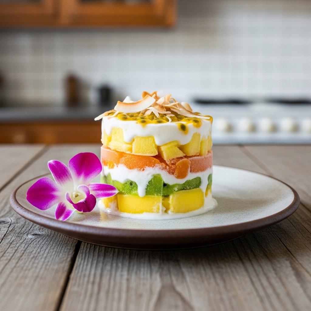 Tropical Temptation – A Gluten-Free Hawaiian Frozen Delight