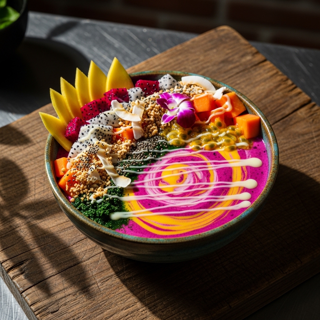 Tropical Thai Smoothie Bowl