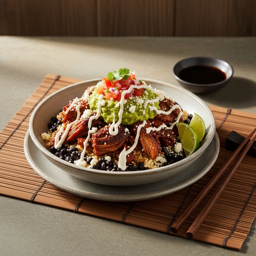 Truck Stop Carnitas Burrito Bowl