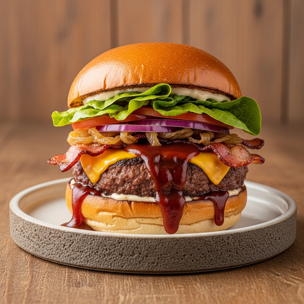 Truck Stop Smoky BBQ Burger