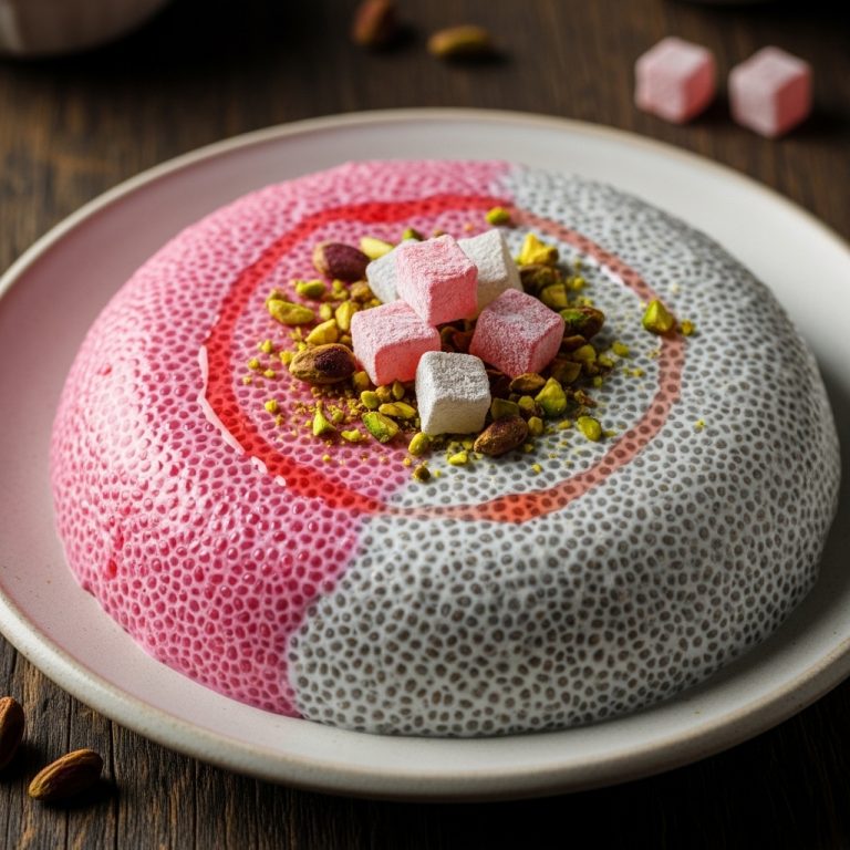 Turkish Delight Chia Pudding – Vegan Paradise