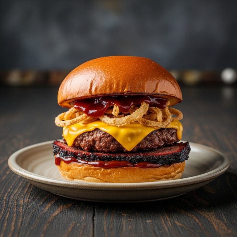Ultimate Smokehouse Brisket Burger