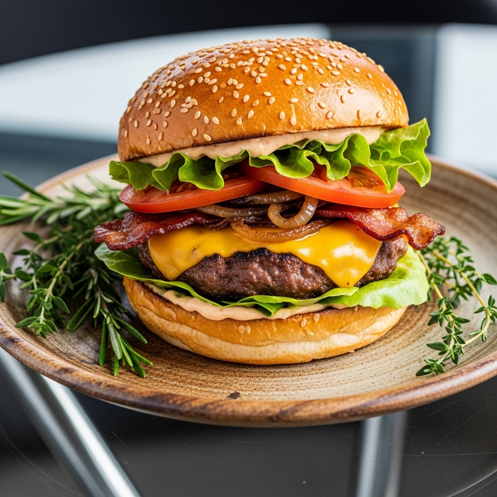 Ultimate Tailgate Game Day Burger