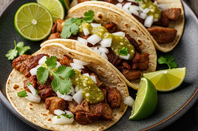 Tailgate Game Day Dinner – Copycat Carnitas Street Tacos