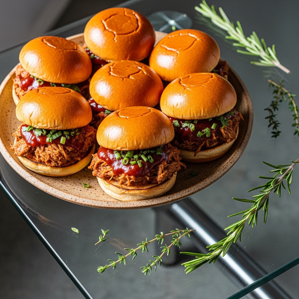 Ultimate Tailgate Game Day Lunch: Firecracker BBQ Pulled Pork Sliders