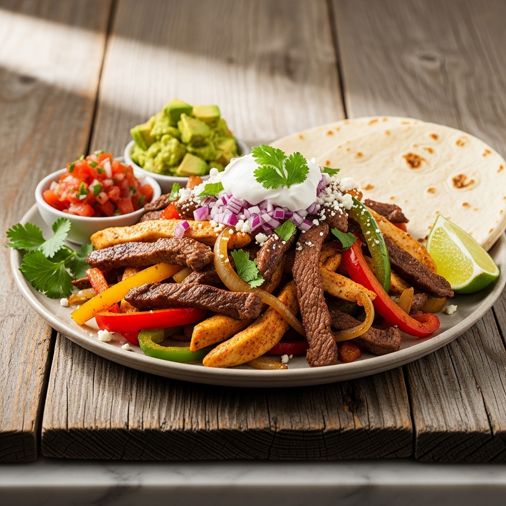 Ultimate Tex-Mex Carnival Fajita Feast
