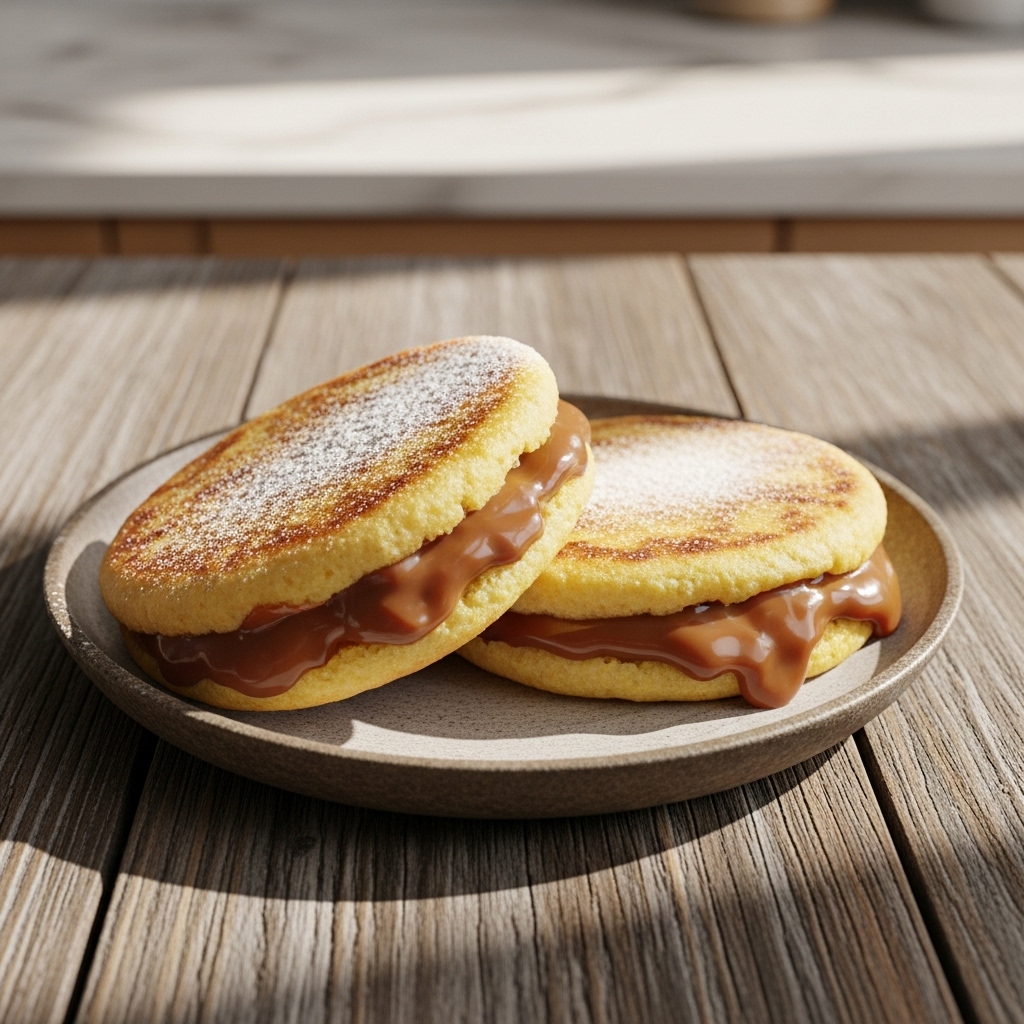 Vegan Arepas de Dulce de Leche: A Sweet Twist on a Venezuelan Classic