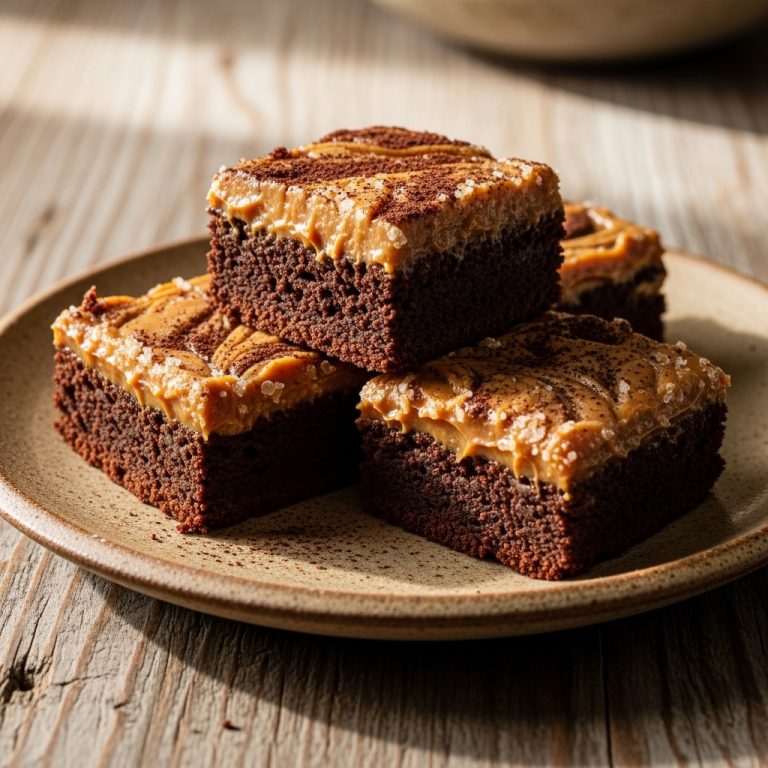 Vegan Argentine Dulce de Leche Fudge Brownies