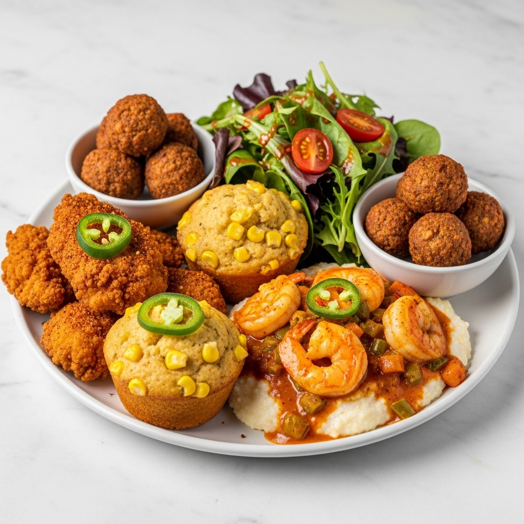 Vegan Cajun Brunch Feast – A Mouthwatering Journey of Flavors and Textures