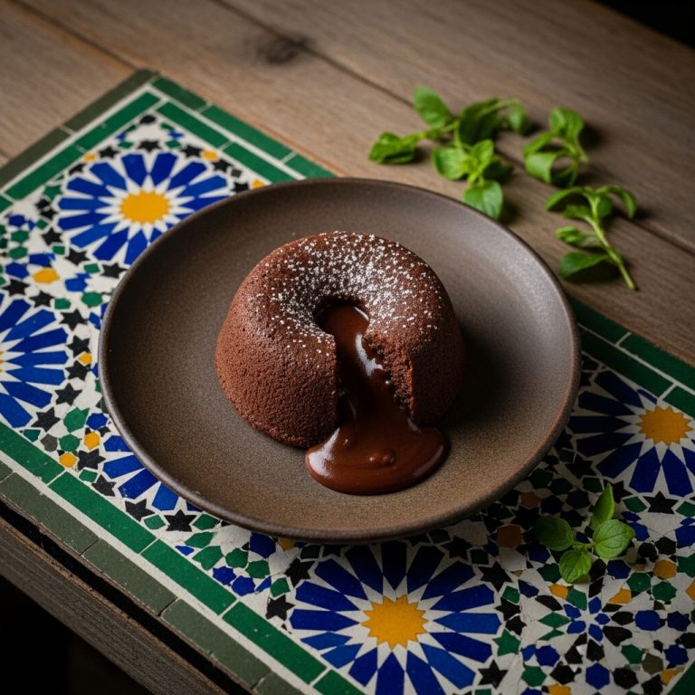 Vegan Chocolate Lava Cake