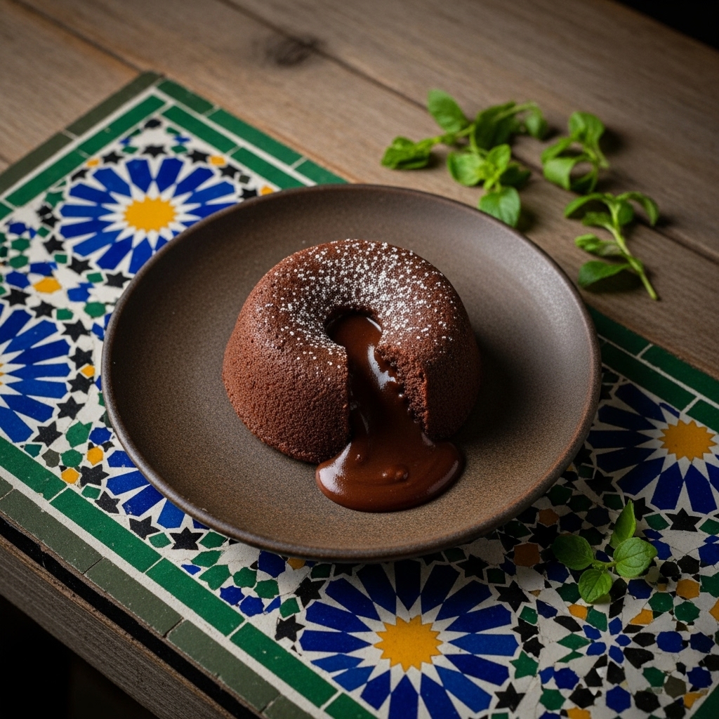 Vegan Chocolate Lava Cake