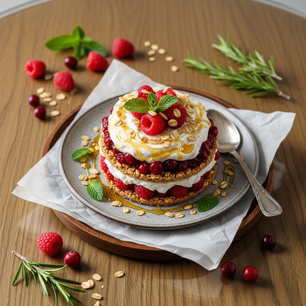 Vegan Cranachan Delight: A Modern Twist on the Classic Scottish Dessert