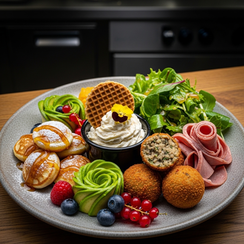 Vegan Dutch Brunch Delight: A Flavorful and Sensory Adventure