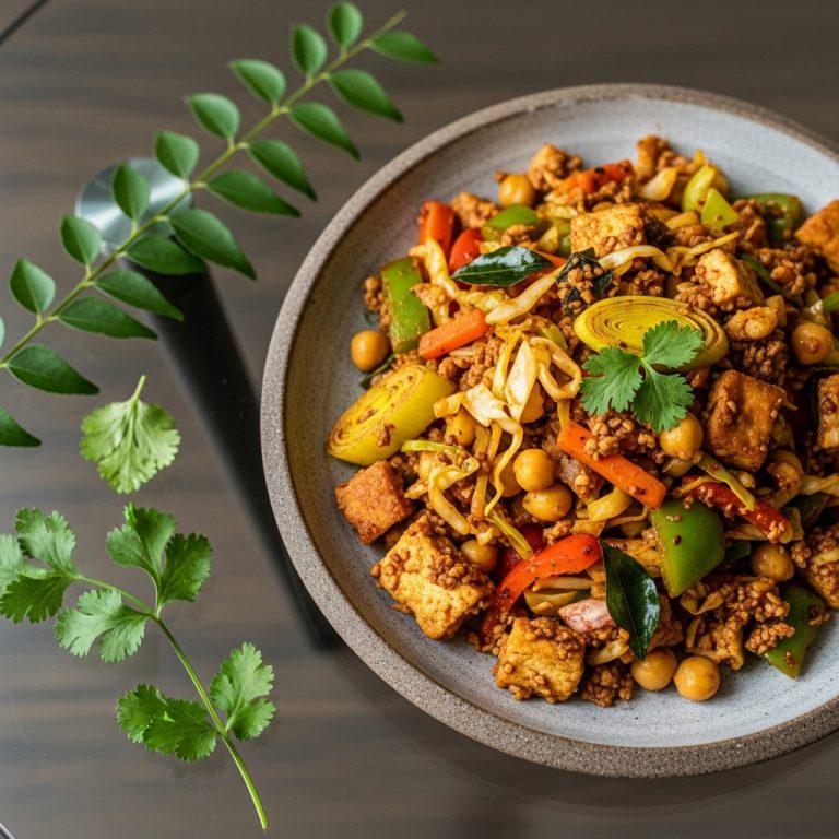 Vegan Kothu Roti: A Delectable Sri Lankan Snack