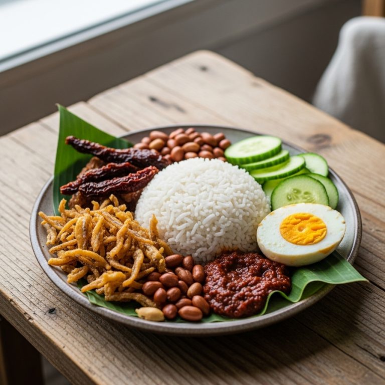 “Vegan Malaysian Nasi Lemak: A Delectable Plant-Based Breakfast Experience”