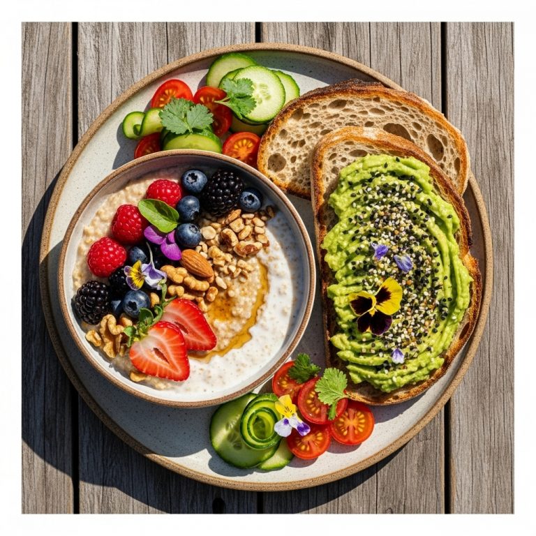 “Vegan Nordic Morning Symphony: A Wholesome & Mouthwatering Plant-Based Breakfast”