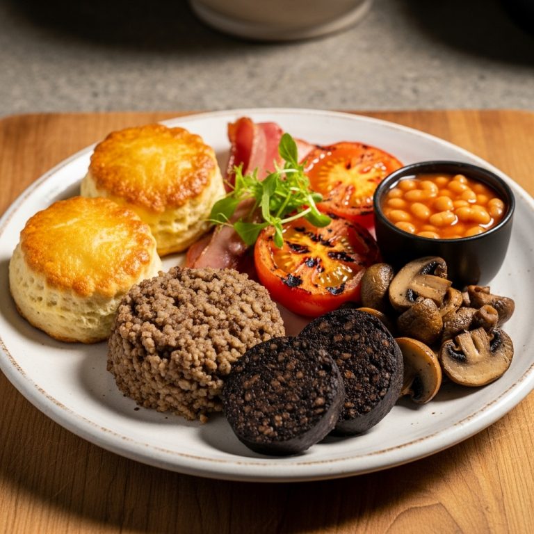 Vegan Scottish Breakfast – A Cinematic Culinary Experience