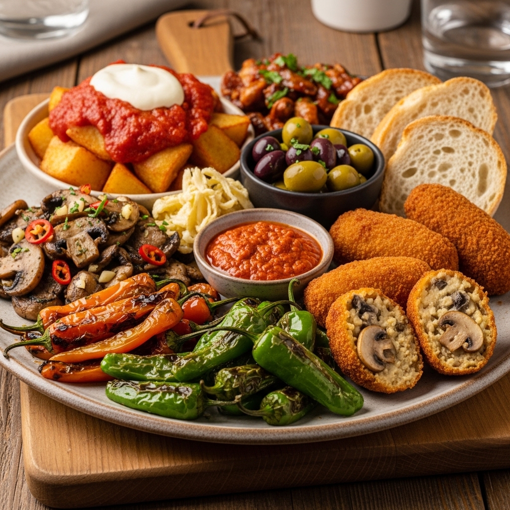 Vegan Spanish Tapas Feast: A Mouthwatering Journey Through Spanish Cuisine