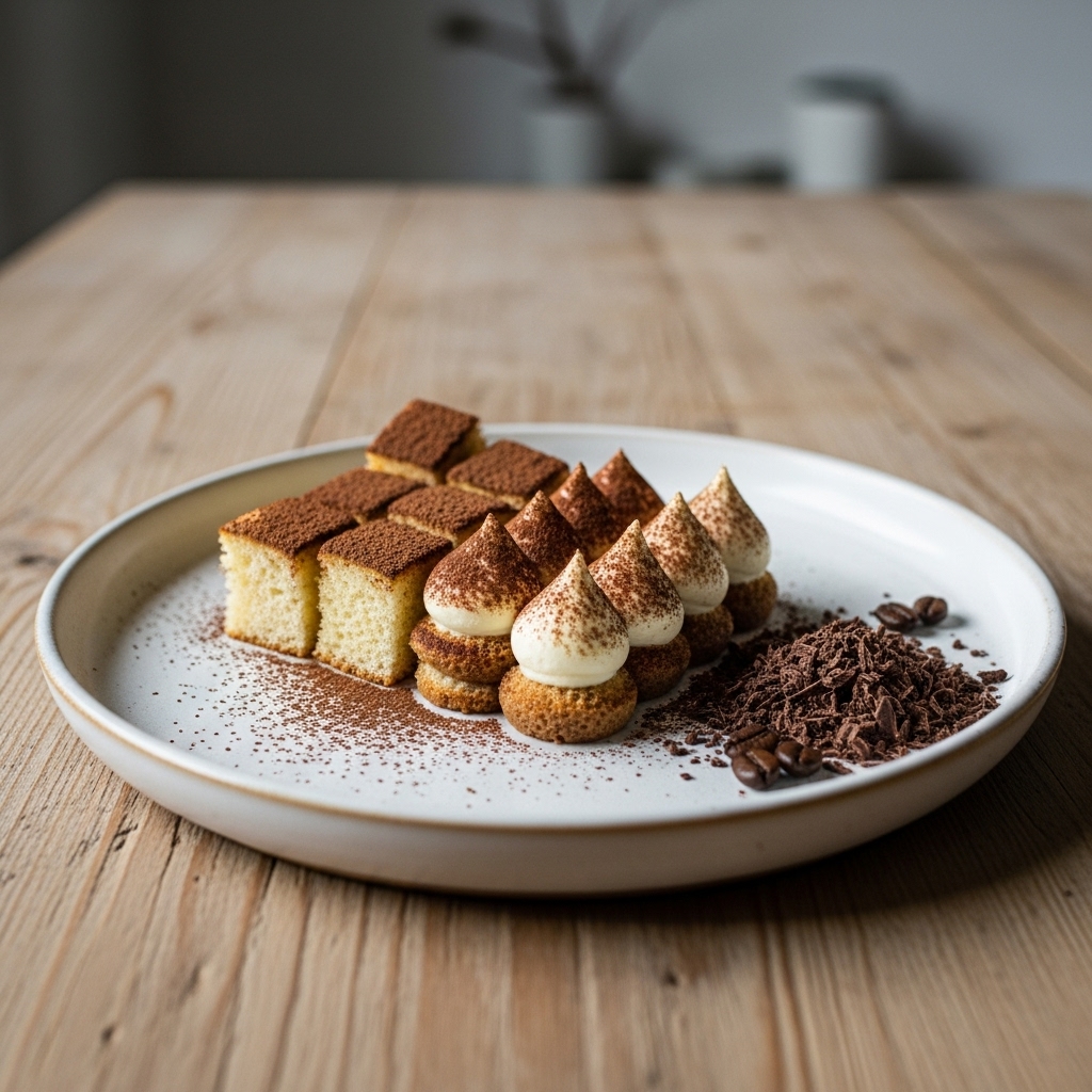 Vegan Tiramisu Deconstructed